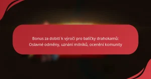 Bonus za dobití k výročí pro balíčky drahokamů: Oslavné odměny, uznání milníků, ocenění komunity