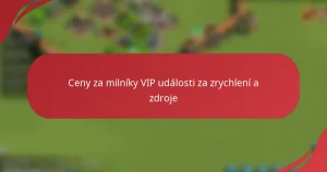 Ceny za milníky VIP události za zrychlení a zdroje