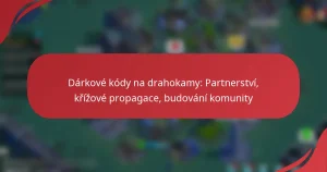 Dárkové kódy na drahokamy: Partnerství, křížové propagace, budování komunity