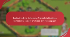 Dárkové kódy na drahokamy: Pravidelné aktualizace, Konzistentní pobídky pro hráče, Zvyšování zapojení