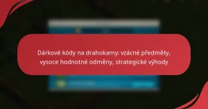 Dárkové kódy na drahokamy: vzácné předměty, vysoce hodnotné odměny, strategické výhody