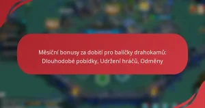 Měsíční bonusy za dobití pro balíčky drahokamů: Dlouhodobé pobídky, Udržení hráčů, Odměny